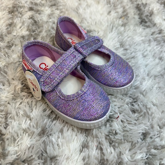 Cienta Other - Cienta Sparkly Purple Kids' Dress Shoes